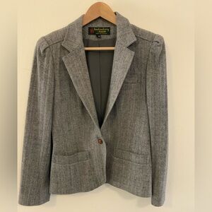 Vintage Londonderry by Peabody Houndstooth Blazer 10